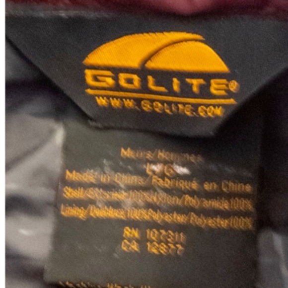 GoLite Vintage Ultralight Insulated Jacket Oxblood Red L - Picture 5 of 6